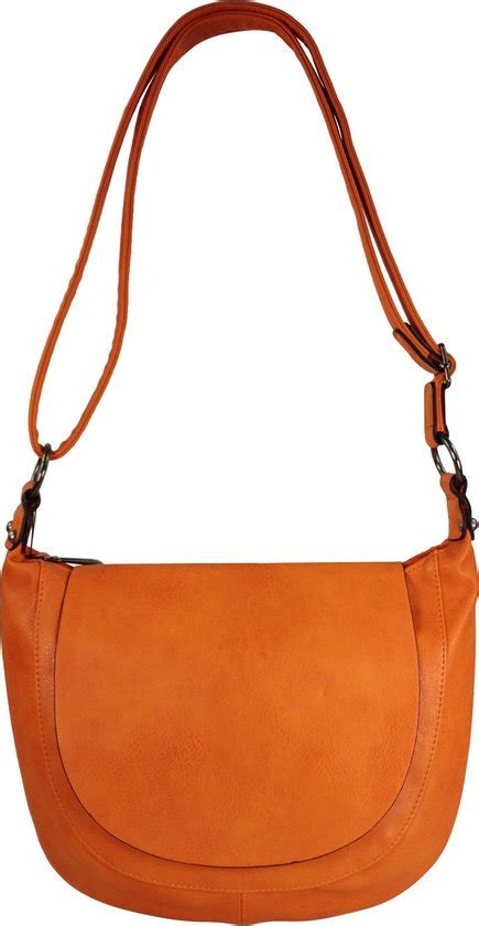 Cross body tas met flap .